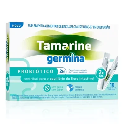 Composto Probiótico Tamarine Germina 10 Frascos 5ml